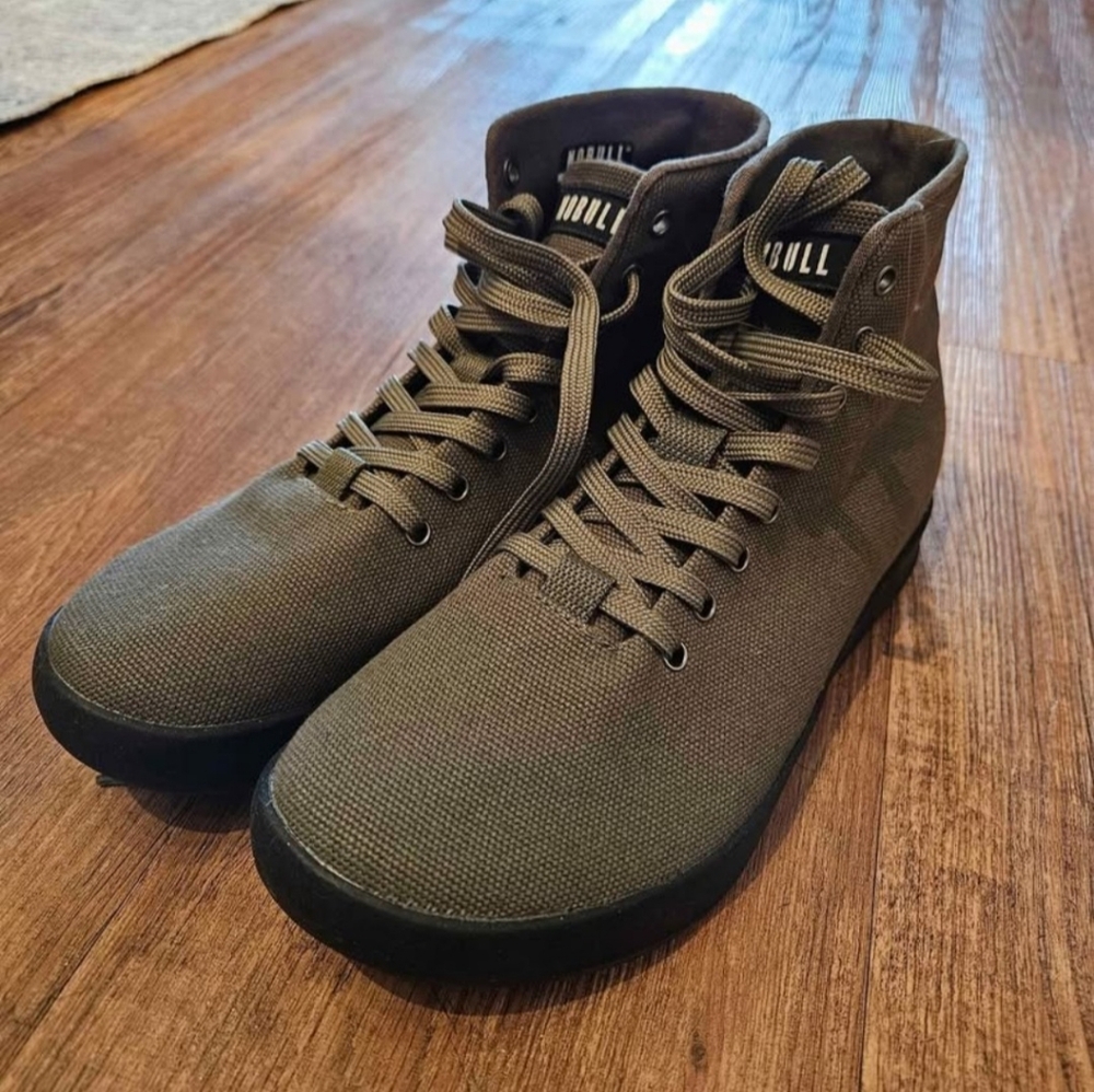 Nobull Olive High-Top Sneakers